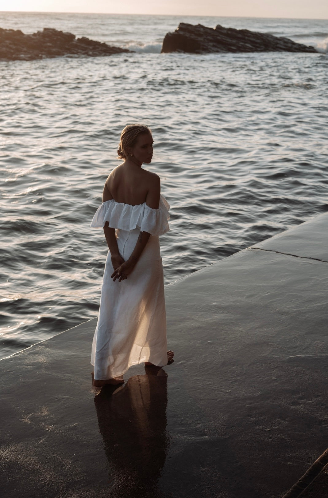 Parker linen dress